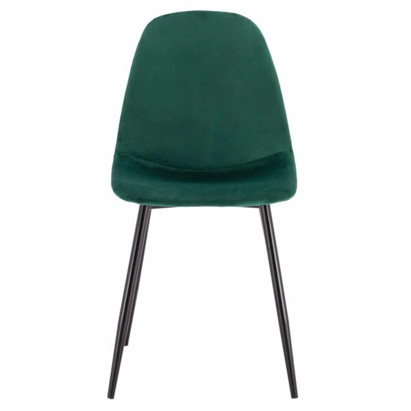 ΚΑΡΕΚΛΑ LEONARDO ΒΕΛΟΥΔΟ ΚΥΠΑΡΙΣΣΙ ΜΕ ΜΕΤΑΛΛΙΚΑ ΠΟΔΙΑ 45x53x85Υ εκ. HM00100.23 - Image 3