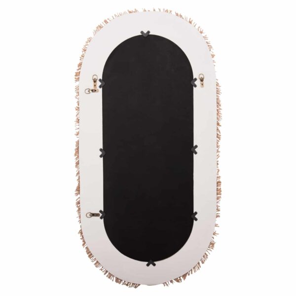 ΚΑΘΡΕΠΤΗΣ ΤΟΙΧΟΥ ΣΕΙΡΑ SANTORINI HM4526 MDF ΥΠΟΛΕΥΚΟ-ΔΙΑΚΟΣΜΗΣΗ ΣΕ ΜΠΕΖ 61x1,8x120Υεκ. - Image 6