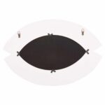 ΚΑΘΡΕΠΤΗΣ ΤΟΙΧΟΥ ΣΕΙΡΑ SANTORINI HM4529 MDF ΥΠΟΛΕΥΚΟ-ΔΙΑΚΟΣΜΗΣΗ ΣΕ ΜΠΕΖ 81x1,8x54Υεκ. - Image 6