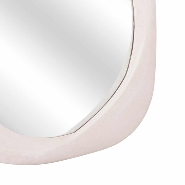 ΚΑΘΡΕΠΤΗΣ ΤΟΙΧΟΥ ΟΒΑΛ ΣΕΙΡΑ SANTORINI HM4511 MDF ΣΕ ΥΠΟΛΕΥΚΟ 82x3,5x74Υεκ - Image 5