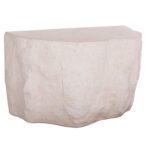 ΚΟΝΣΟΛΑ ΒΡΑΧΟΣ INTERON HM18152.02 FIBER CEMENT ΣΕ ΛΕΥΚΟ--120x50x71Υεκ.