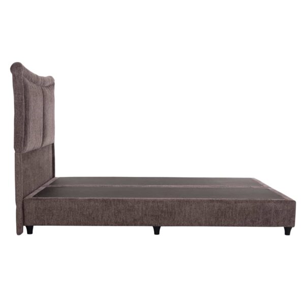 ΚΡEΒΑΤΙ ΔΙΠΛΟ NESTOR HM715.02 ΥΦΑΣΜΑ ΜΠΟΥΚΛΕ ΚΑΦΕ--ΓΙΑ ΣΤΡΩΜΑ 160x200εκ. - Image 4