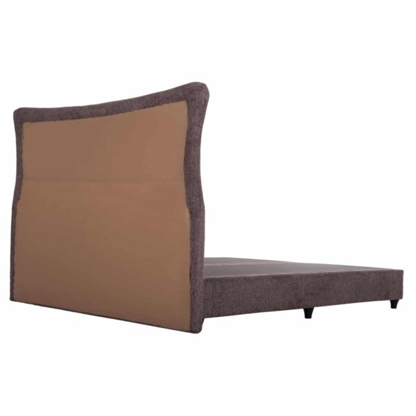 ΚΡEΒΑΤΙ ΔΙΠΛΟ NESTOR HM715.02 ΥΦΑΣΜΑ ΜΠΟΥΚΛΕ ΚΑΦΕ--ΓΙΑ ΣΤΡΩΜΑ 160x200εκ. - Image 5