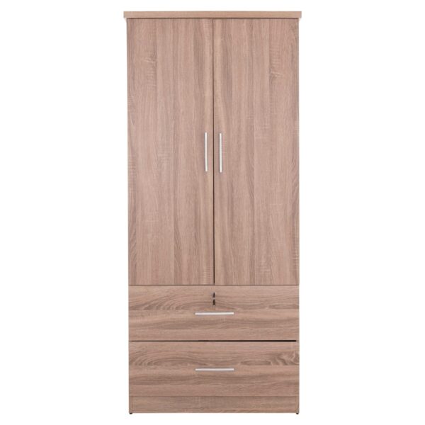 ΝΤΟΥΛΑΠΑ ΜΕ ΣΥΡΤΑΡΙΑ REINA HM2484.11 SONAMA OAK ΜΕΛΑΜΙΝΗ 80x48x183Υεκ. - Image 3
