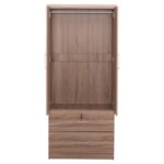 ΝΤΟΥΛΑΠΑ ΜΕ ΣΥΡΤΑΡΙΑ REINA HM2484.11 SONAMA OAK ΜΕΛΑΜΙΝΗ 80x48x183Υεκ. - Image 4