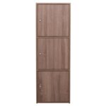 ΝΤΟΥΛΑΠΙ ΜΕ 3 ΑΠΟΘ. ΧΩΡΟΥΣ SORIANO HM9939.11 SONAMA OAK ΜΕΛΑΜΙΝΗ 40x39x119Υεκ. - Image 3