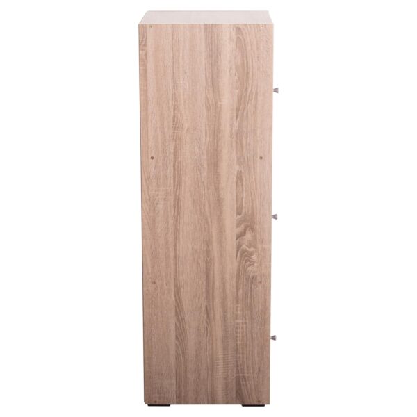 ΝΤΟΥΛΑΠΙ ΜΕ 3 ΑΠΟΘ. ΧΩΡΟΥΣ SORIANO HM9939.11 SONAMA OAK ΜΕΛΑΜΙΝΗ 40x39x119Υεκ. - Image 4