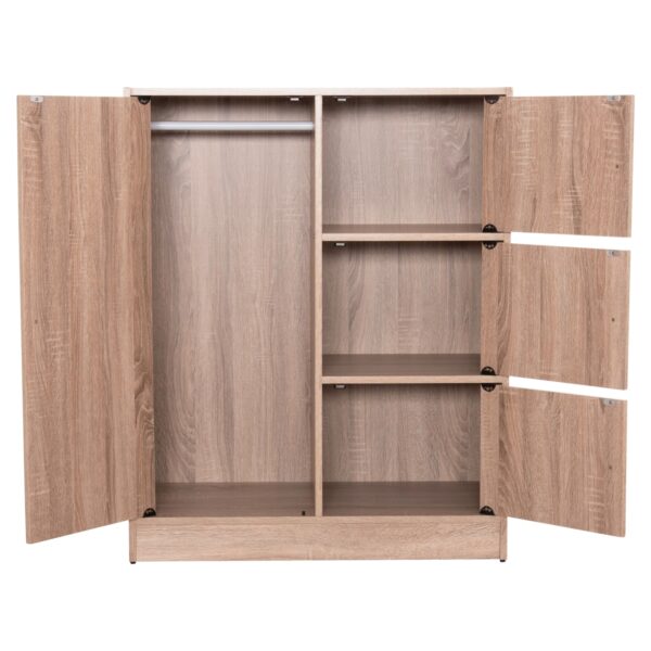 ΝΤΟΥΛΑΠΙ ΜΕ 4 ΑΠΟΘ.ΧΩΡΟΥΣ MATIN HM2479.02 SONAMA OAK ΜΕΛΑΜΙΝΗ 80x39,5x99,5Υεκ. - Image 6