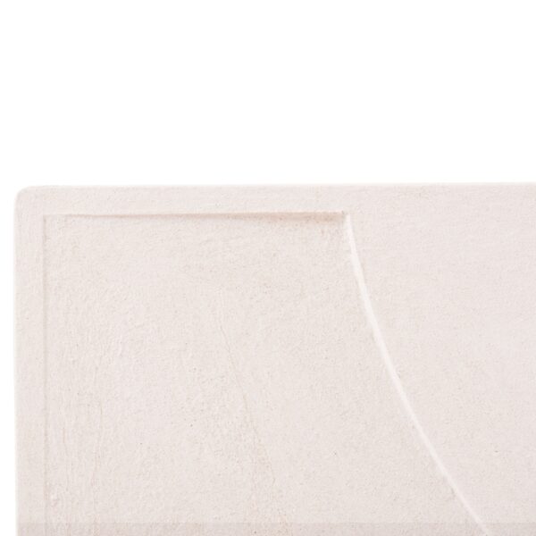 ΠΙΝΑΚΑΣ ΟΡΘΟΓΩΝΙΟΣ ΣΕΙΡΑ SANTORINI HM4509 MDF ΥΠΟΛΕΥΚΟ ΧΡΩΜΑ 60x4(πάχος)x80Υεκ. - Image 4