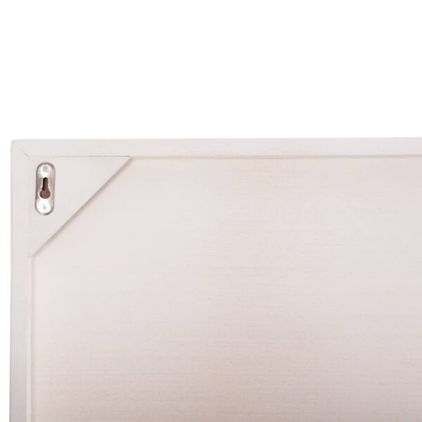 ΠΙΝΑΚΑΣ ΟΡΘΟΓΩΝΙΟΣ ΣΕΙΡΑ SANTORINI HM4531 MDF ΥΠΟΛΕΥΚΟ-ΔΙΑΚΟΣΜΗΣΗ ΜΠΕΖ 80x4,5(πάχος)x120Υεκ. - Image 6