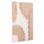 ΠΙΝΑΚΑΣ ΟΡΘΟΓΩΝΙΟΣ ΣΕΙΡΑ SANTORINI HM4533 MDF ΥΠΟΛΕΥΚΟ-ΚΑΦΕ-ΚΡΟΣΙΑ ΜΠΕΖ 60x4,5(πάχος)x80Υεκ - Image 3