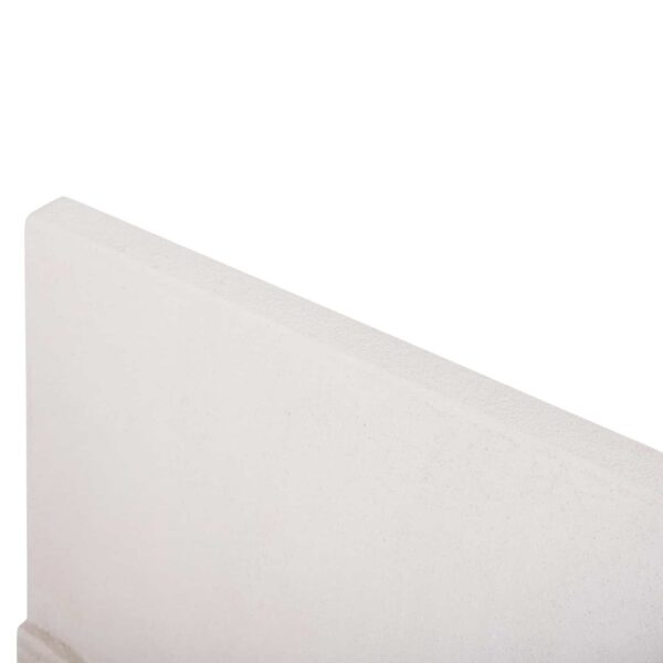 ΠΙΝΑΚΑΣ ΤΕΤΡΑΓΩΝΟΣ ΣΕΙΡΑ SANTORINI HM4517 MDF ΣΕ ΥΠΟΛΕΥΚΟ ΧΡΩΜΑ 80x4,5(πάχος)x80Υεκ. - Image 6