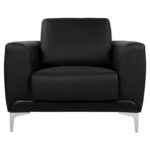 ΠΟΛΥΘΡΟΝΑ KENZIE HM3121.11 ΜΕ ΜΑΥΡΟ PU 89x81x81 εκ. - Image 3