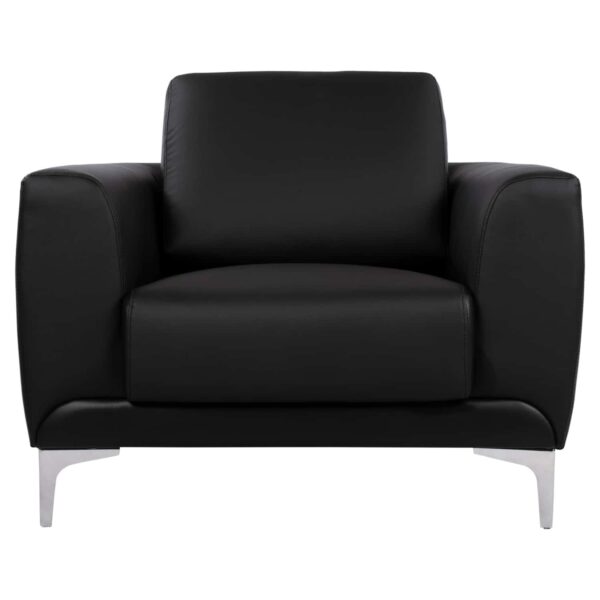 ΠΟΛΥΘΡΟΝΑ KENZIE HM3121.11 ΜΕ ΜΑΥΡΟ PU 89x81x81 εκ. - Image 3