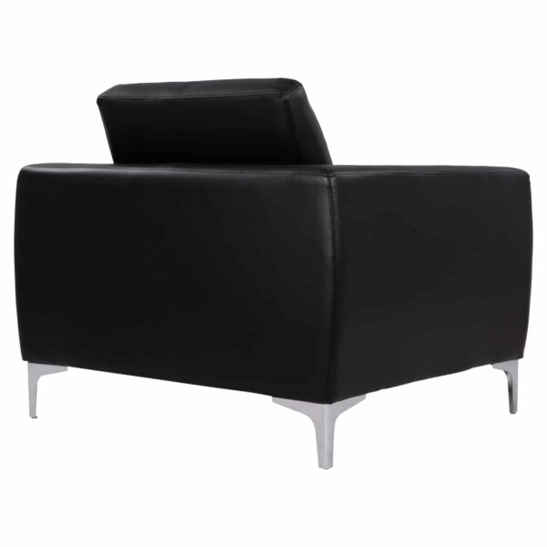 ΠΟΛΥΘΡΟΝΑ KENZIE HM3121.11 ΜΕ ΜΑΥΡΟ PU 89x81x81 εκ. - Image 5