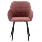 ΠΟΛΥΘΡΟΝΑ CHLOE ΜΕ ΣΑΠΙΟ ΜΗΛΟ ΒΕΛΟΥΔΟ & ΜΑΥΡΟ ΜΕΤΑΛΛΙΚΟ ΣΚΕΛΕΤΟ HM8724.02 57X61X84 - Image 3