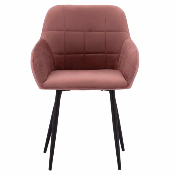 ΠΟΛΥΘΡΟΝΑ CHLOE ΜΕ ΣΑΠΙΟ ΜΗΛΟ ΒΕΛΟΥΔΟ & ΜΑΥΡΟ ΜΕΤΑΛΛΙΚΟ ΣΚΕΛΕΤΟ HM8724.02 57X61X84 - Image 3