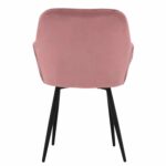 ΠΟΛΥΘΡΟΝΑ CHLOE ΜΕ ΣΑΠΙΟ ΜΗΛΟ ΒΕΛΟΥΔΟ & ΜΑΥΡΟ ΜΕΤΑΛΛΙΚΟ ΣΚΕΛΕΤΟ HM8724.02 57X61X84 - Image 6