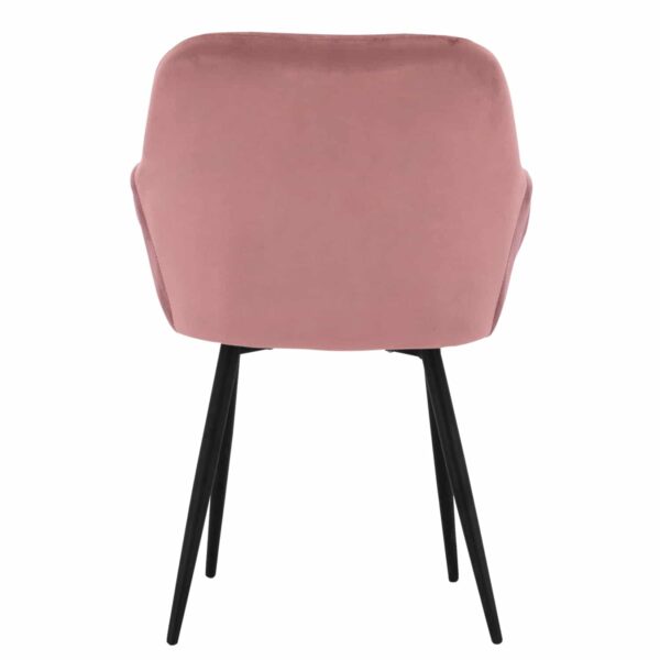 ΠΟΛΥΘΡΟΝΑ CHLOE ΜΕ ΣΑΠΙΟ ΜΗΛΟ ΒΕΛΟΥΔΟ & ΜΑΥΡΟ ΜΕΤΑΛΛΙΚΟ ΣΚΕΛΕΤΟ HM8724.02 57X61X84 - Image 6