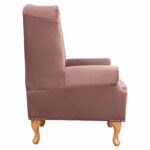 ΠΟΛΥΘΡΟΝΑ-ΜΠΕΡΖΕΡΑ ΣΑΠΙΟ ΜΗΛΟ ΒΕΛΟΥΔΟ T.CHESTERFIELD POLINA 83x75x107Yεκ.HM0053.05 - Image 4