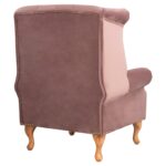 ΠΟΛΥΘΡΟΝΑ-ΜΠΕΡΖΕΡΑ ΣΑΠΙΟ ΜΗΛΟ ΒΕΛΟΥΔΟ T.CHESTERFIELD POLINA 83x75x107Yεκ.HM0053.05 - Image 5