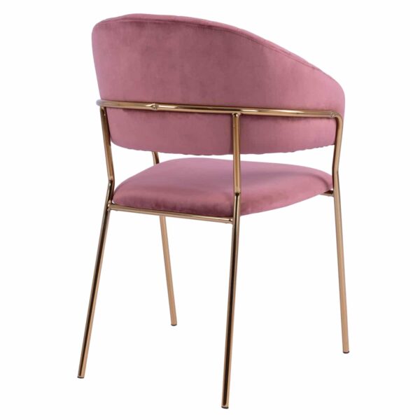 ΠΟΛΥΘΡΟΝΑΚΙ THEODORE HM8520.02 ΒΕΛΟΥΔΟ ΣΑΠΙΟ ΜΗΛΟ ΜΕ ΕΠΙΧΡΥΣΟ ΣΚΕΛΕΤΟ 55Χ50Χ82Υεκ. - Image 5