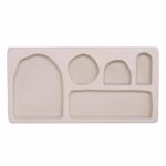 ΡΑΦΙ ΤΟΙΧΟΥ ΣΕΙΡΑ SANTORINI HM18063.01 MDF ΣΕ ΥΠΟΛΕΥΚΟ 120x18x60Υεκ. - Image 3