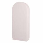 ΡΑΦΙΕΡΑ ΣΕΙΡΑ SANTORINI HM18044 MDF ΥΠΟΛΕΥΚΟ-ΡΑΦΙΑ ΞΥΛΟ ΕΛΑΤΟΥ ΦΥΣΙΚΟ 80x38x188,5Υεκ. - Image 5