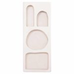 ΡΑΦΙΕΡΑ ΤΟΙΧΟΥ ΣΕΙΡΑ SANTORINI HM18069 MDF ΣΕ ΥΠΟΛΕΥΚΟ ΧΡΩΜΑ 47,5x18x120Υεκ. - Image 3