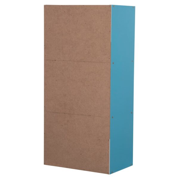 ΡΑΦΙΕΡΑ ΤΟΙΧΟΥ CUBICON HM9941.05 ΜΠΛΕ-ΛΕΥΚΗ ΜΕΛΑΜΙΝΗ 38,5x23,5x80Υεκ. - Image 5