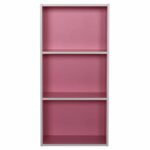 ΡΑΦΙΕΡΑ ΤΟΙΧΟΥ CUBICON HM9941.06 ΡΟΖ-ΛΕΥΚΗ ΜΕΛΑΜΙΝΗ 38,5x23,5x80Υεκ. - Image 3