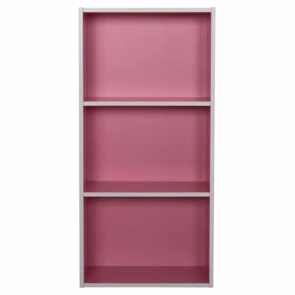 ΡΑΦΙΕΡΑ ΤΟΙΧΟΥ CUBICON HM9941.06 ΡΟΖ-ΛΕΥΚΗ ΜΕΛΑΜΙΝΗ 38,5x23,5x80Υεκ. - Image 3