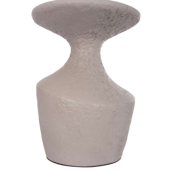 ΣΕΤ ΒΟΗΘΗΤΙΚΑ ΤΡΑΠΕΖΙΑ REBON 2ΤΜΧ HM21137.03 FIBER CEMENT ΣΕ ΓΚΡΙ--Φ40εκ & Φ27,5εκ - Image 4