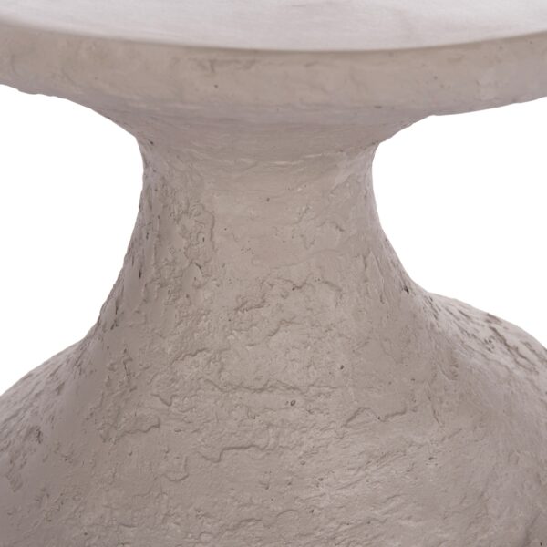 ΣΕΤ ΒΟΗΘΗΤΙΚΑ ΤΡΑΠΕΖΙΑ REBON 2ΤΜΧ HM21137.03 FIBER CEMENT ΣΕ ΓΚΡΙ--Φ40εκ & Φ27,5εκ - Image 6