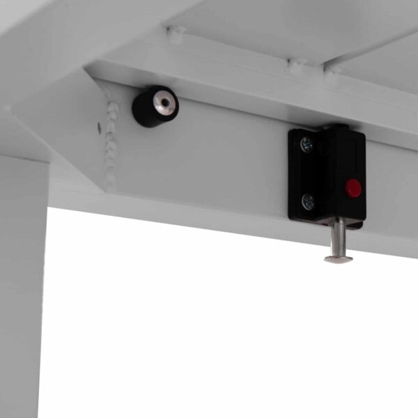 ΣΕΤ ΤΡΑΠΕΖΑΡΙΑΣ ΕΞ.ΧΩΡΟΥ 7ΤΜΧ KRUM HM21146 ΛΕΥΚΟ ΑΛΟΥΜΙΝΙΟ - Image 6