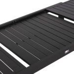 ΣΕΤ ΤΡΑΠΕΖΑΡΙΑΣ ΕΞ.ΧΩΡΟΥ 7ΤΜΧ KRUM HM21157 ΣΚΟΥΡΟ ΓΚΡΙ ΑΛΟΥΜΙΝΙΟ--P.E.RATTAN - Image 5