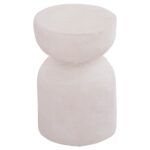 ΣΚΑΜΠΟ ΣΕΙΡΑ SANTORINI HM18041 ΠΟΛΥΡΗΤΙΝΗ ΣΕ ΥΠΟΛΕΥΚΟ Φ30,5x46Υεκ - Image 3