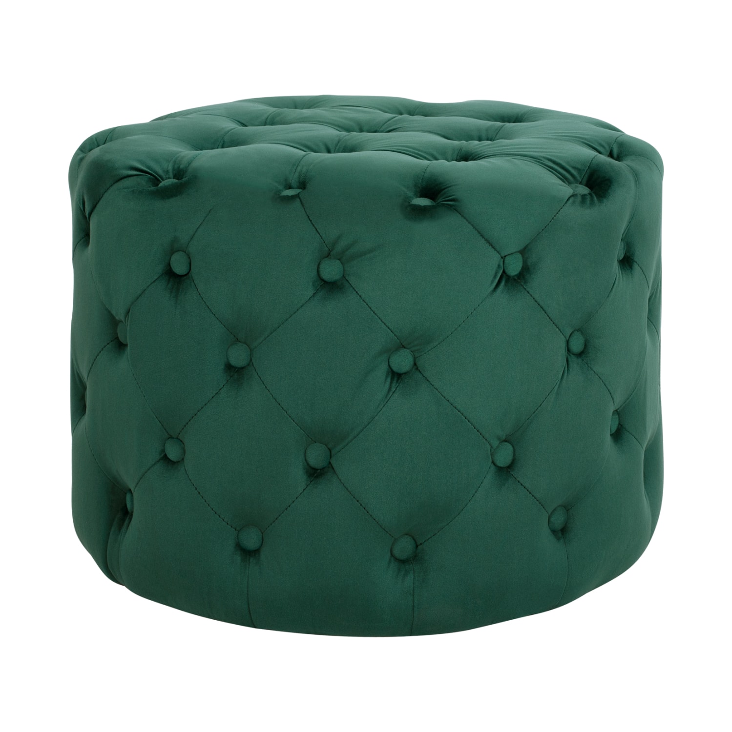 HM8406.03 ΣΚΑΜΠΟ KASSIE ΚΥΠΑΡΙΣΣΙ ΒΕΛΟΥΔΟ ΤΥΠΟΥ CHESTERFIELD HM8406.03 Φ60x43Υ εκ. - Image 1