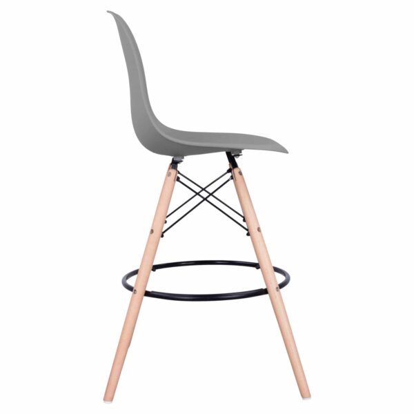 ΣΚΑΜΠΟ ΜΠΑΡ RENATA HM0173.10 ΓΚΡΙ 58x56x107Υ εκ. - Image 4