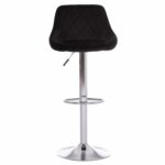 ΣΚΑΜΠΟ ΜΠΑΡ ROSE HM204.44 ΜΕ ΑΜΟΡΤΙΣΕΡ ΧΡΩΜΙΟΥ & ΜΑΥΡΟ ΒΕΛΟΥΔΟ 48x45x105Υεκ. - Image 3