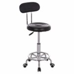 ΣΚΑΜΠΟ ΠΕΡΙΣΤΡΕΦΟΜΕΝΟ ΣΧΕΔΙΑΣΤΗΡΙΟΥ IRIS HM211.21 PU ΜΑΥΡΟ HOMEMARKT 34x43x86,5Υεκ.