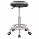 ΣΚΑΜΠΟ ΠΕΡΙΣΤΡΕΦΟΜΕΝΟ ΣΧΕΔΙΑΣΤΗΡΙΟΥ IRIS HM212.21 ΜΑΥΡΟ PU HOMEMARKT Φ32x45-60Υεκ. - Image 3