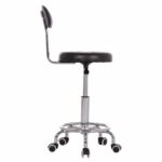 ΣΚΑΜΠΟ ΠΕΡΙΣΤΡΕΦΟΜΕΝΟ ΣΧΕΔΙΑΣΤΗΡΙΟΥ IRIS HM211.21 PU ΜΑΥΡΟ HOMEMARKT 34x43x86,5Υεκ. - Image 4