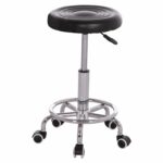 ΣΚΑΜΠΟ ΠΕΡΙΣΤΡΕΦΟΜΕΝΟ ΣΧΕΔΙΑΣΤΗΡΙΟΥ IRIS HM212.21 ΜΑΥΡΟ PU HOMEMARKT Φ32x45-60Υεκ. - Image 5