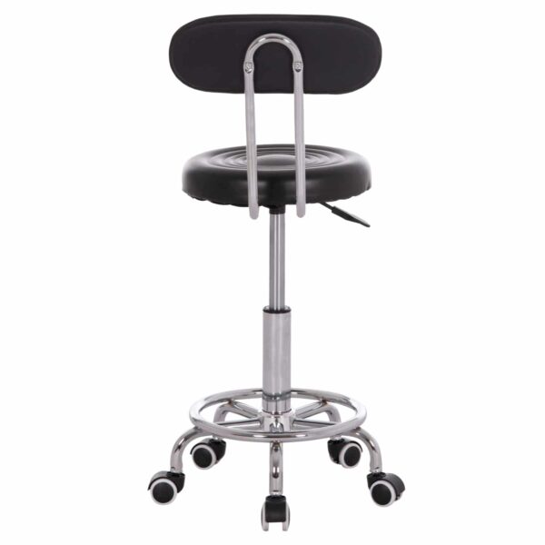 ΣΚΑΜΠΟ ΠΕΡΙΣΤΡΕΦΟΜΕΝΟ ΣΧΕΔΙΑΣΤΗΡΙΟΥ IRIS HM211.21 PU ΜΑΥΡΟ HOMEMARKT 34x43x86,5Υεκ. - Image 6