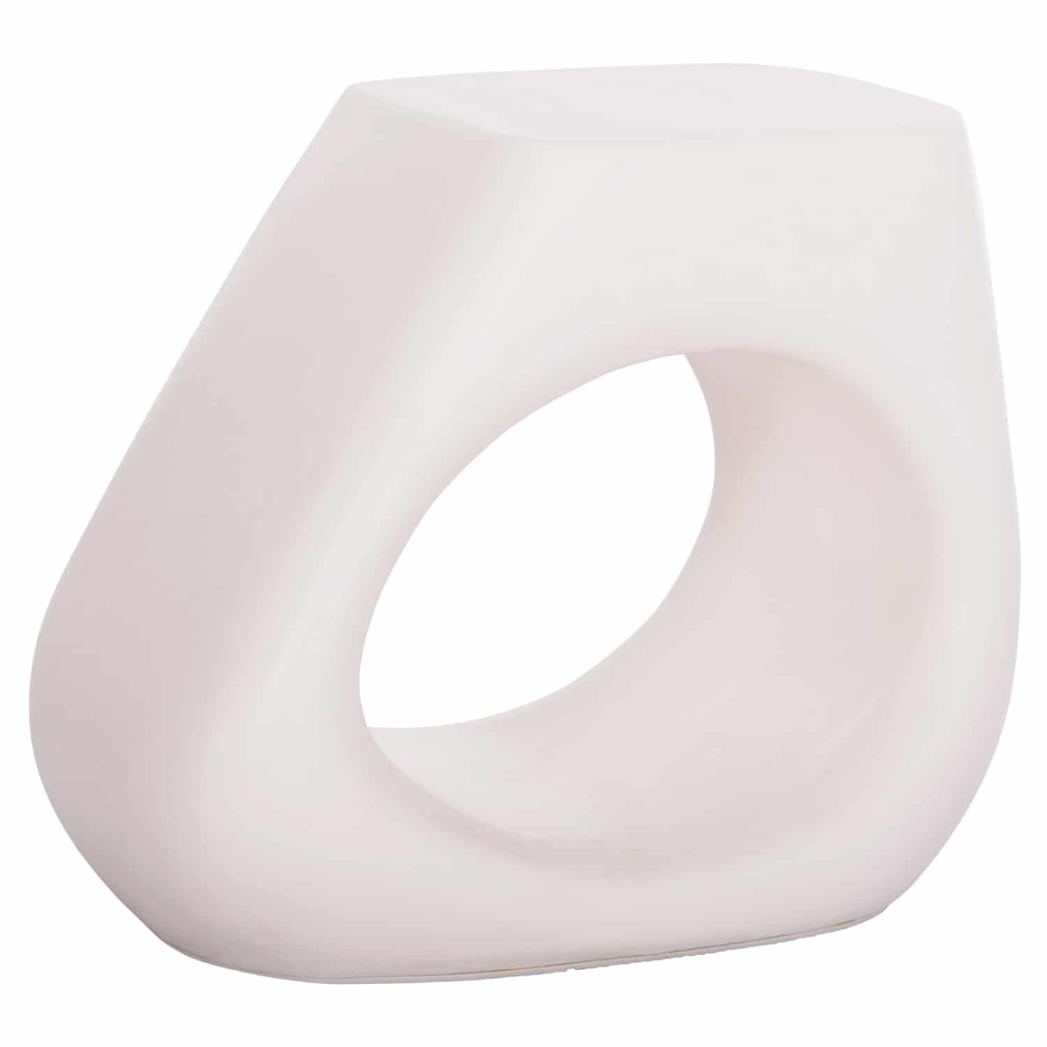 HM4691.02 ΣΚΑΜΠΟ ΣΑΛΟΝΙΟΥ LANS HM4691.02 FIBER CEMENT ΣΕ ΛΕΥΚΟ--55x30x46Υεκ. - Image 1