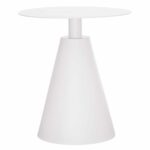 ΤΡΑΠΕΖΑΚΙ ΒΟΗΘ. ΣΤΡΟΓΓΥΛΟ ΕΞ.ΧΩΡΟΥ SERA HM6270.02 ΛΕΥΚΟ ΑΛΟΥΜΙΝΙΟ Φ50x56Υεκ. - Image 3