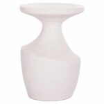 ΤΡΑΠΕΖΙ ΒΟΗΘΗΤΙΚΟ REBON HM18156.02L FIBER CEMENT ΣΕ ΛΕΥΚΟ--Φ40x56.5Υεκ.