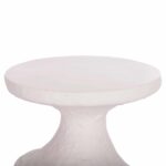 ΤΡΑΠΕΖΙ ΒΟΗΘΗΤΙΚΟ REBON HM18156.02L FIBER CEMENT ΣΕ ΛΕΥΚΟ--Φ40x56.5Υεκ. - Image 4