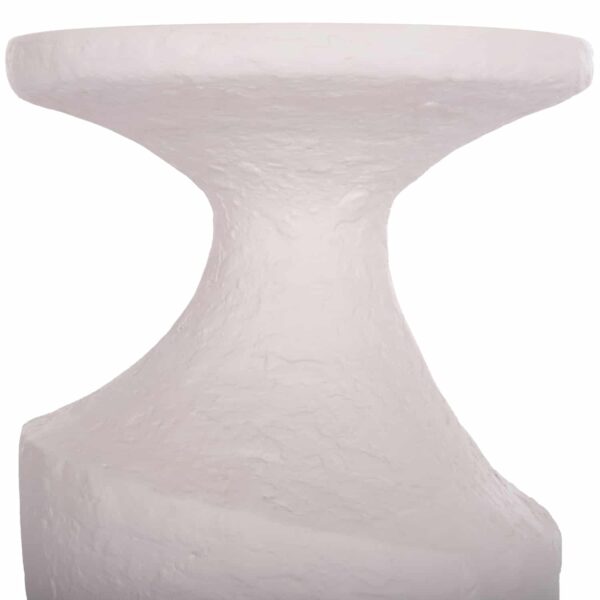 ΤΡΑΠΕΖΙ ΒΟΗΘΗΤΙΚΟ REBON HM18156.02L FIBER CEMENT ΣΕ ΛΕΥΚΟ--Φ40x56.5Υεκ. - Image 5